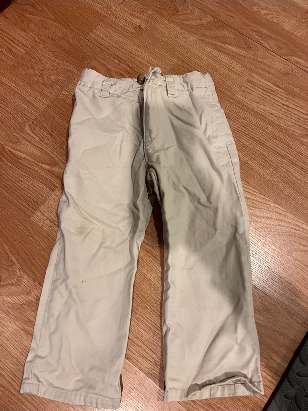 Place Men's Khaki Straight-Leg Chinos